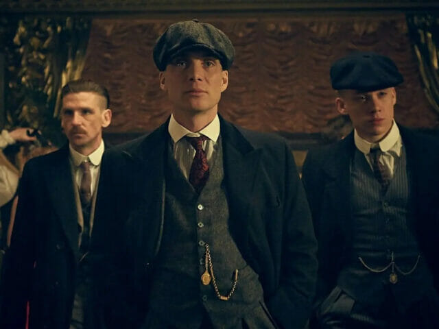 Cillian Murphy como Tommy Shelby em Peaky Blinders