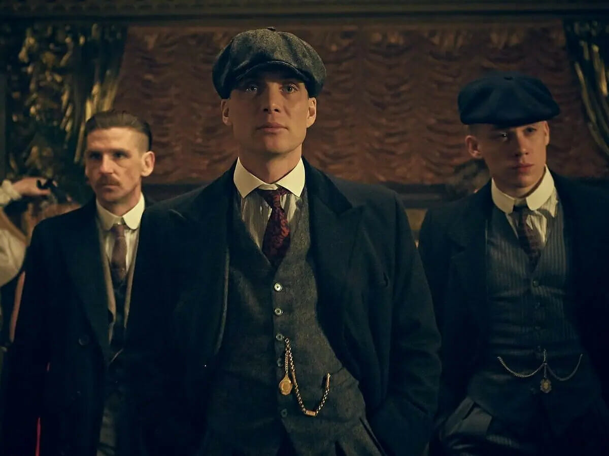 Cillian Murphy como Tommy Shelby em Peaky Blinders