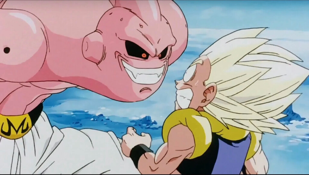 Buu vs Gotenks em Dragon Ball Z