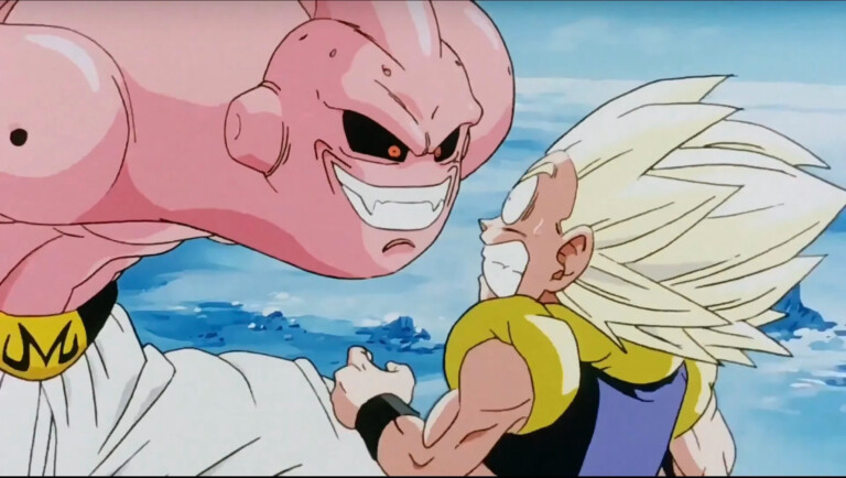 Buu vs Gotenks em Dragon Ball Z