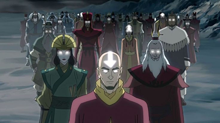 Os Avatares antes de Korra