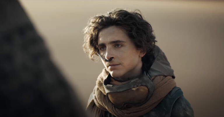 Timothée Chalamet em Duna: Parte 2