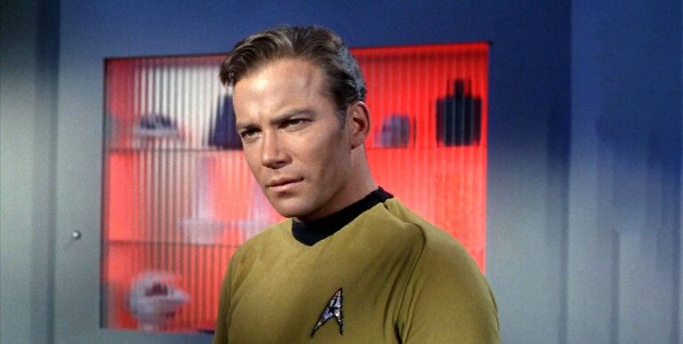 Capitão Kirk em Star Trek