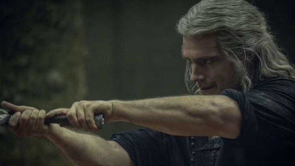 Henry Cavill como Geralt em The Witcher