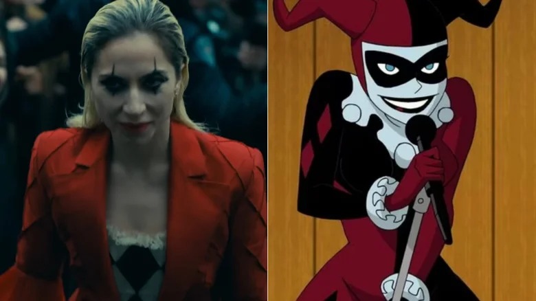 Preto e vermelho no figurino de Lady Gaga em Coringa 2