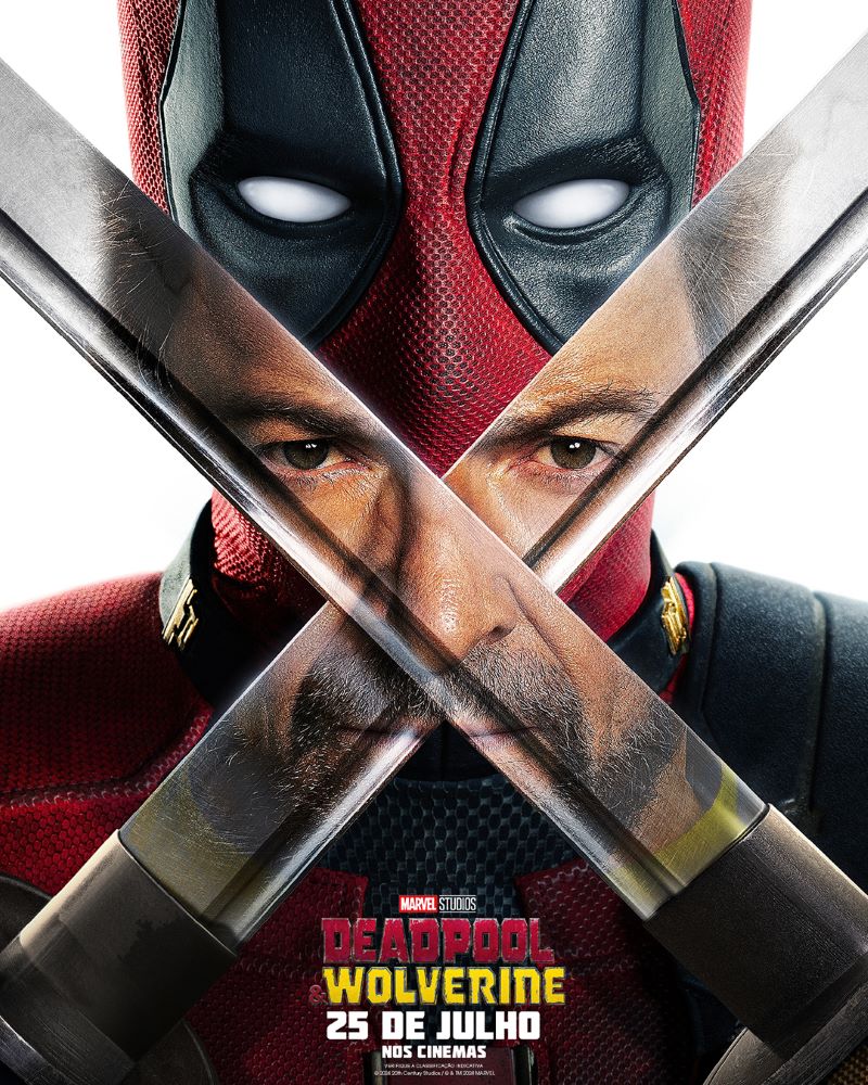 Pôster de Deadpool e Wolverine