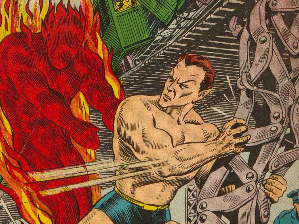 Tocha Humana e Namor na Marvel