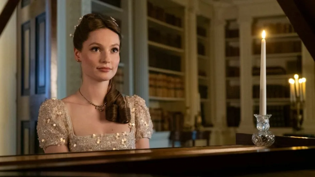 Hannah Dodd faz o papel de Francesca da 3ª temporada de Bridgerton na Netflix