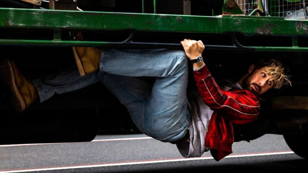 Ryan Gosling em ação no filme O Dublê