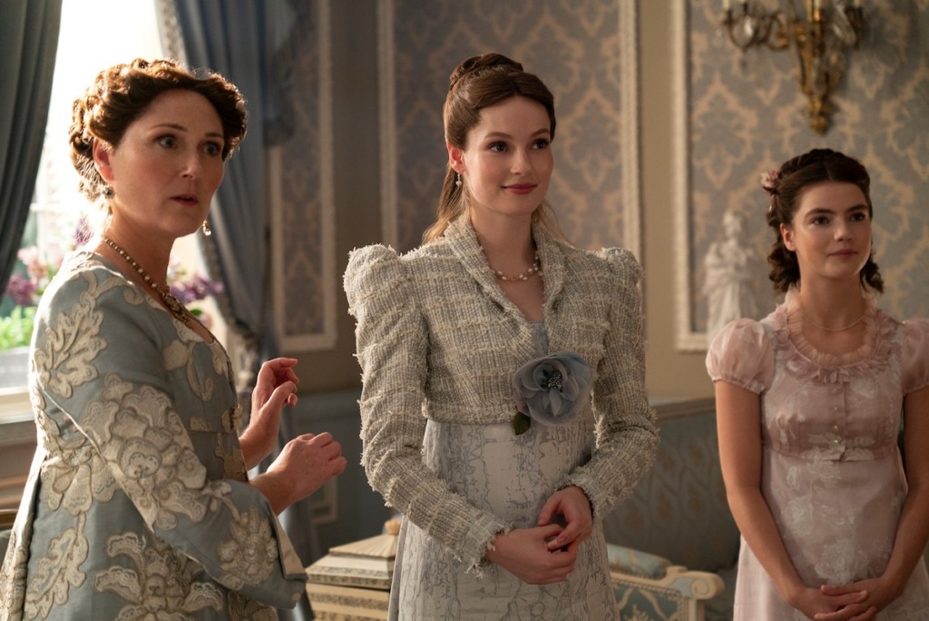 Hannah Dodd como Francesca Bridgerton na 3ª temporada
