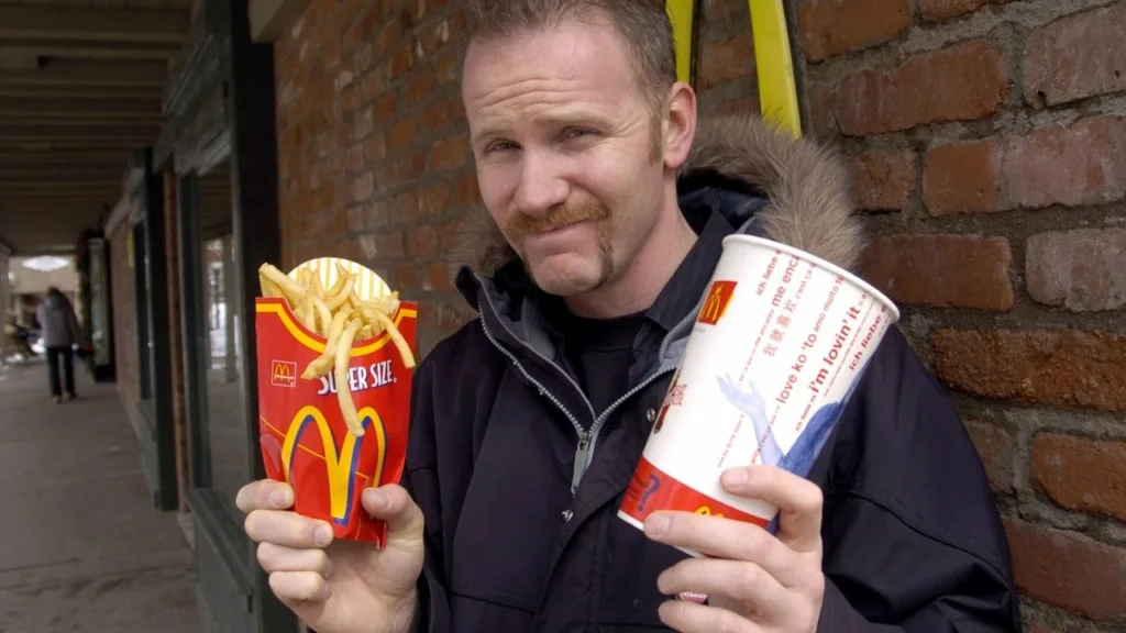 Morgan Spurlock em Super Size Me