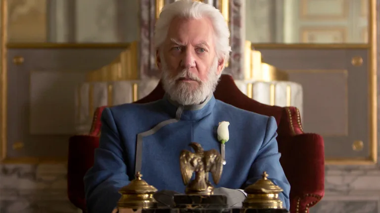 Donald Sutherland em Jogos Vorazes