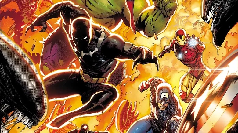 Aliens vs Vingadores