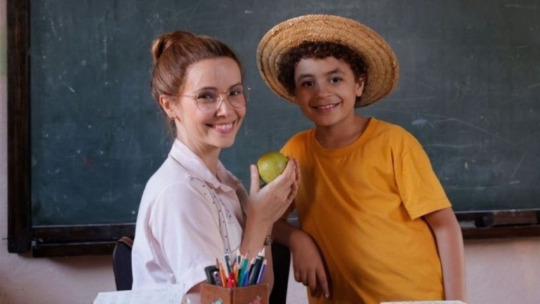 Débora Falabella e Isaac Amendoim