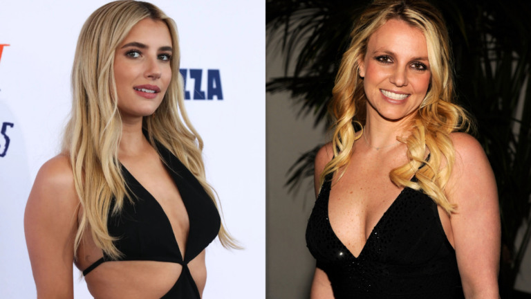 Emma Roberts e Britney Spears
