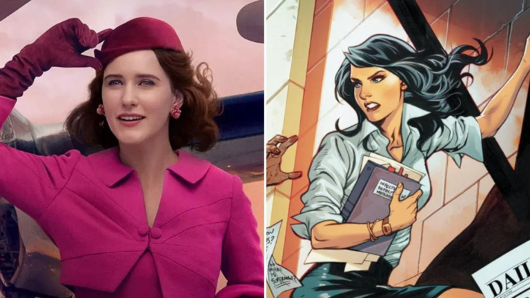 Rachel Brosnahan e Lois Lane