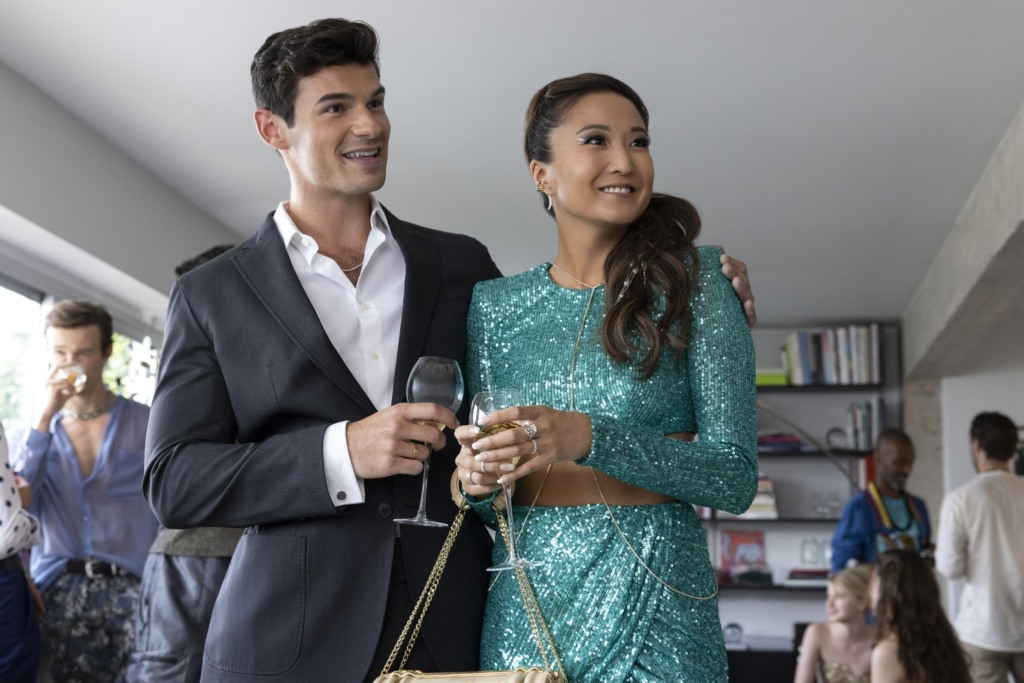 Cena de Emily em Paris Cena de Emily em Paris