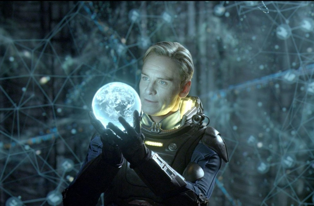 Michael Fassbender em Prometheus
