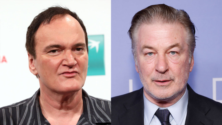 Quentin Tarantino e Alec Baldwin