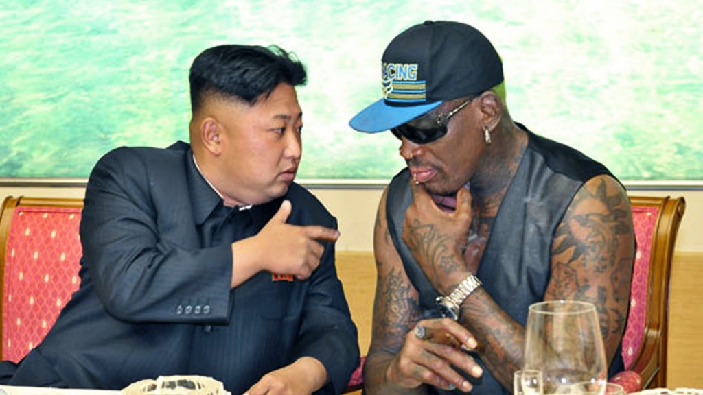 Kim Jong-un e Dennis Rodman
