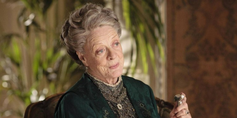 Maggie Smith em Downton Abbey