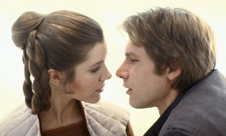 Leia e Han Solo