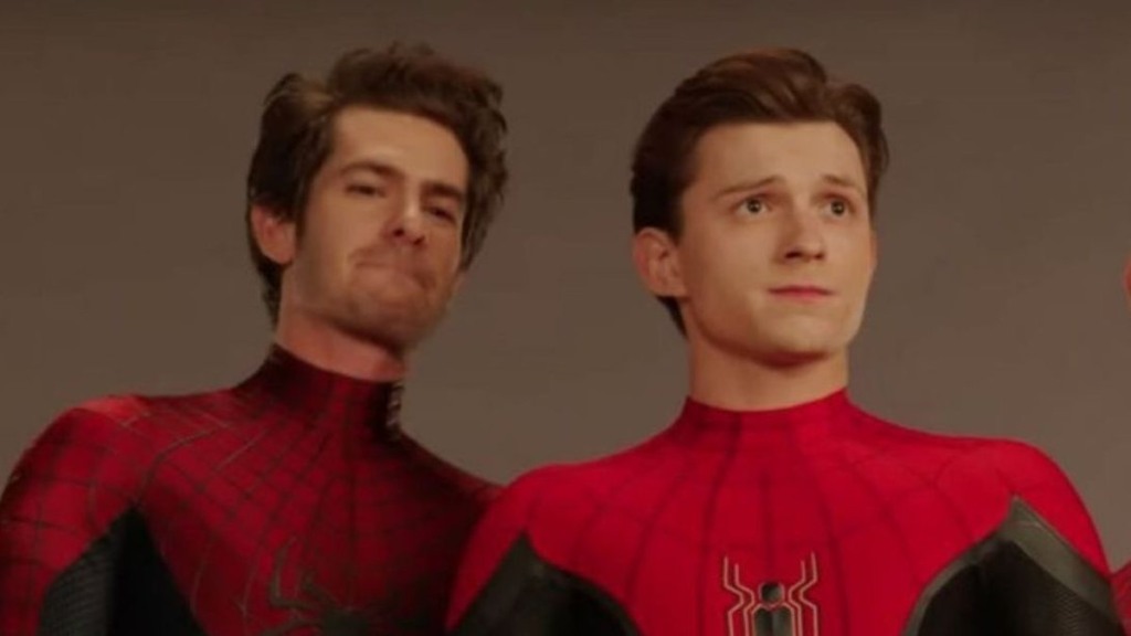 Andrew Garfield e Tom Holland Andrew Garfield e Tom Holland