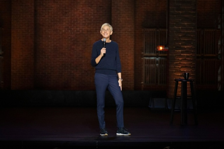 Ellen DeGeneres no especial da Netflix Ellen DeGeneres no especial da Netflix
