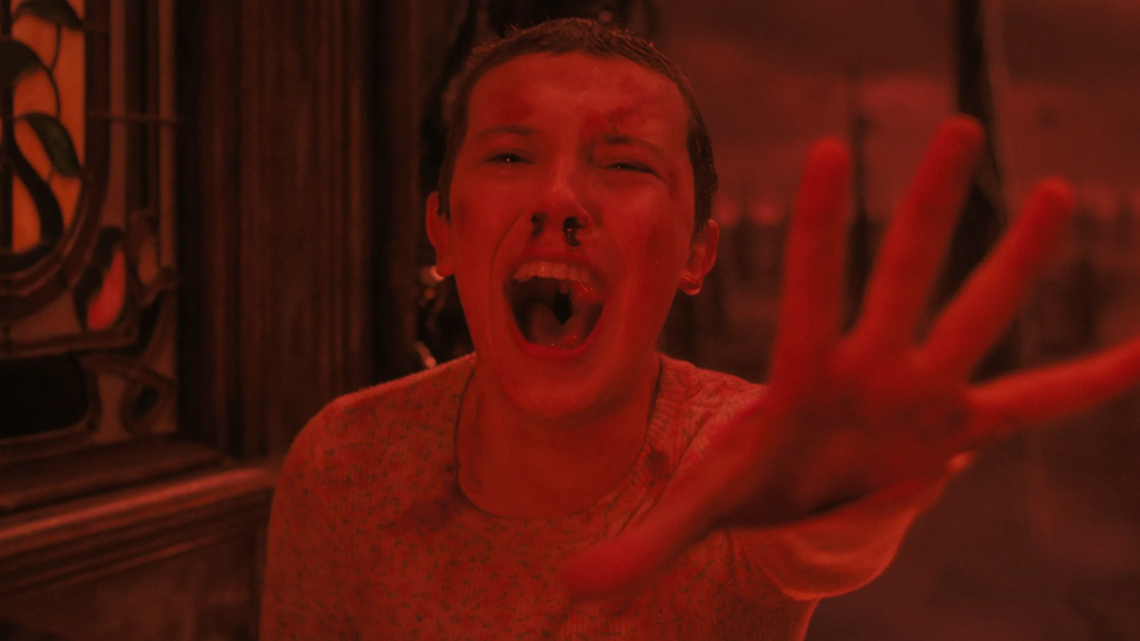 Millie Bobby Brown em Stranger Things