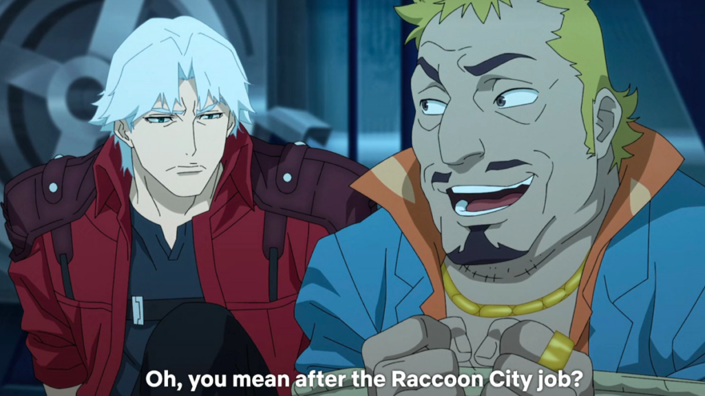 Enzo menciona Raccoon City