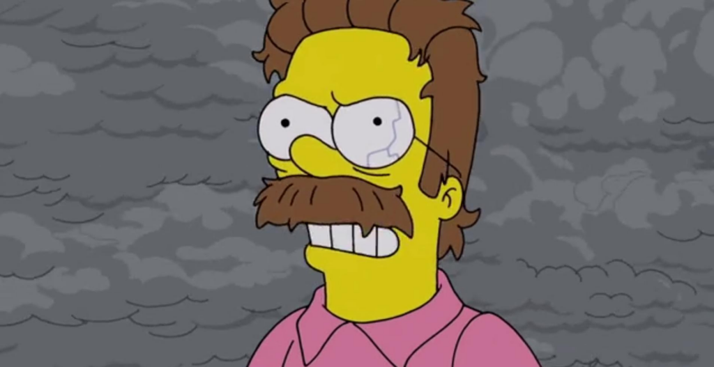 Ned em Os Simpsons