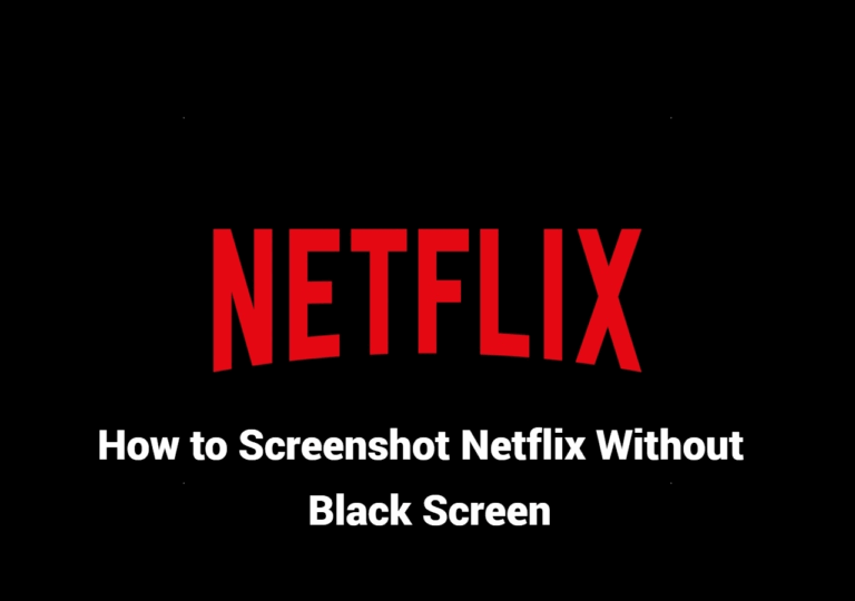 Como fazer uma captura de tela do Netflix sem uma tela preta