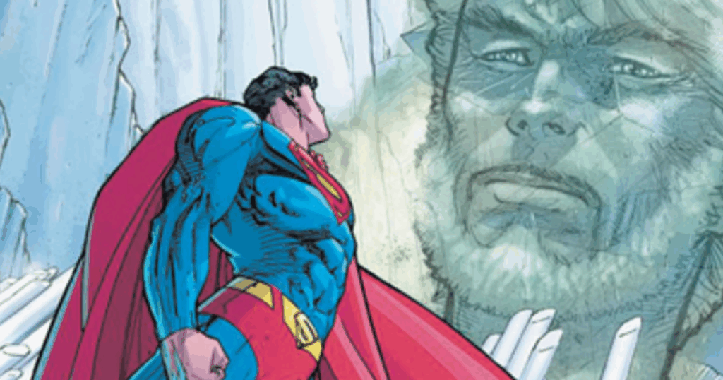 Jor-El de volta... só que com uma personalidade totalmente distorcida e nada heroica.