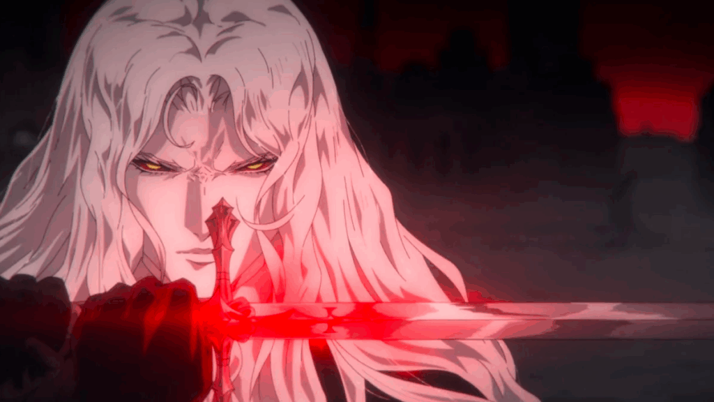 Trevor Belmont enfrenta criaturas sombrias em batalhas sangrentas contra Drácula