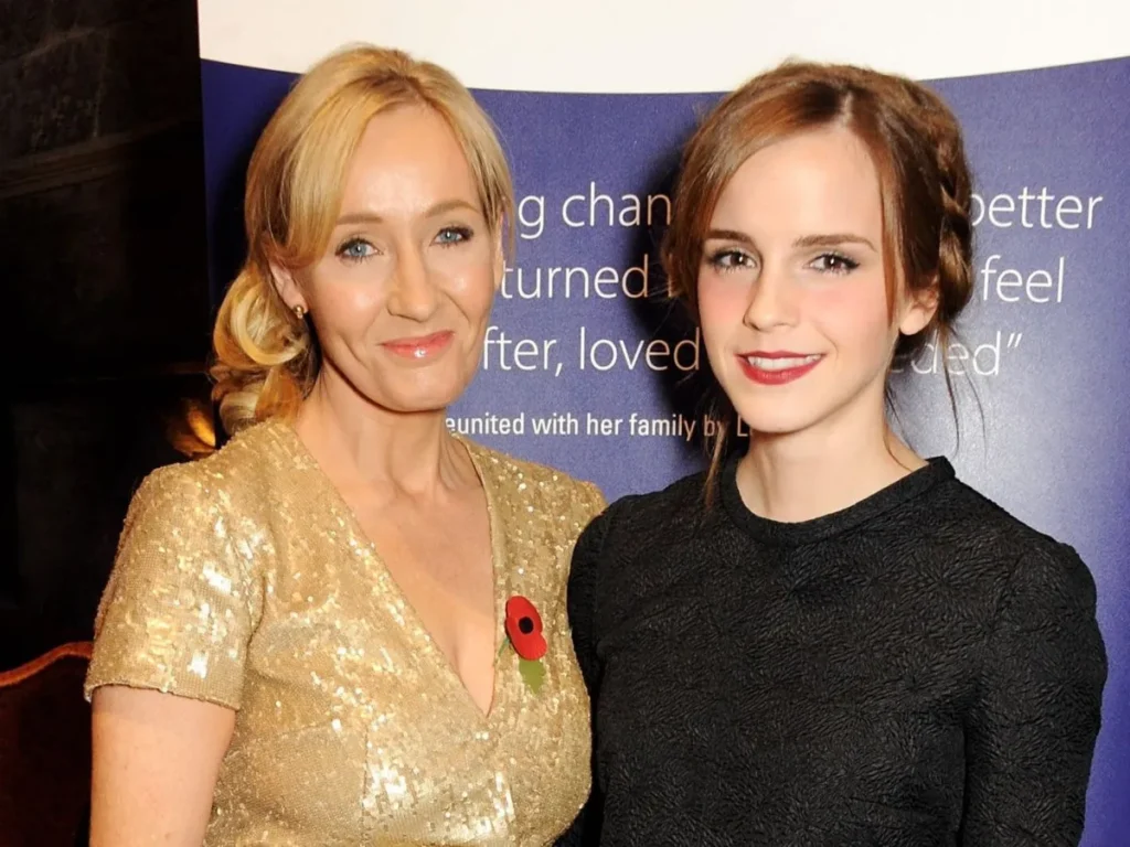 J.K. Rowling e Emma Watson